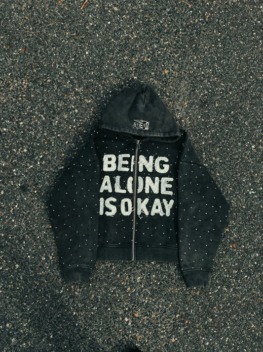 BEING ALONE IS OK ZIPUP